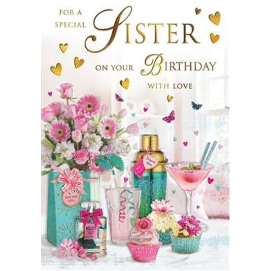 Regal 6 Pack Cards C75 Everyday Birthday Sister