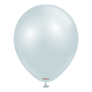Kalisan 50 Pack Latex Balloons Aura Ice Blue 12
