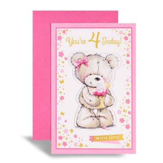 Poppyhill C150 Birthday Age 4 6pk