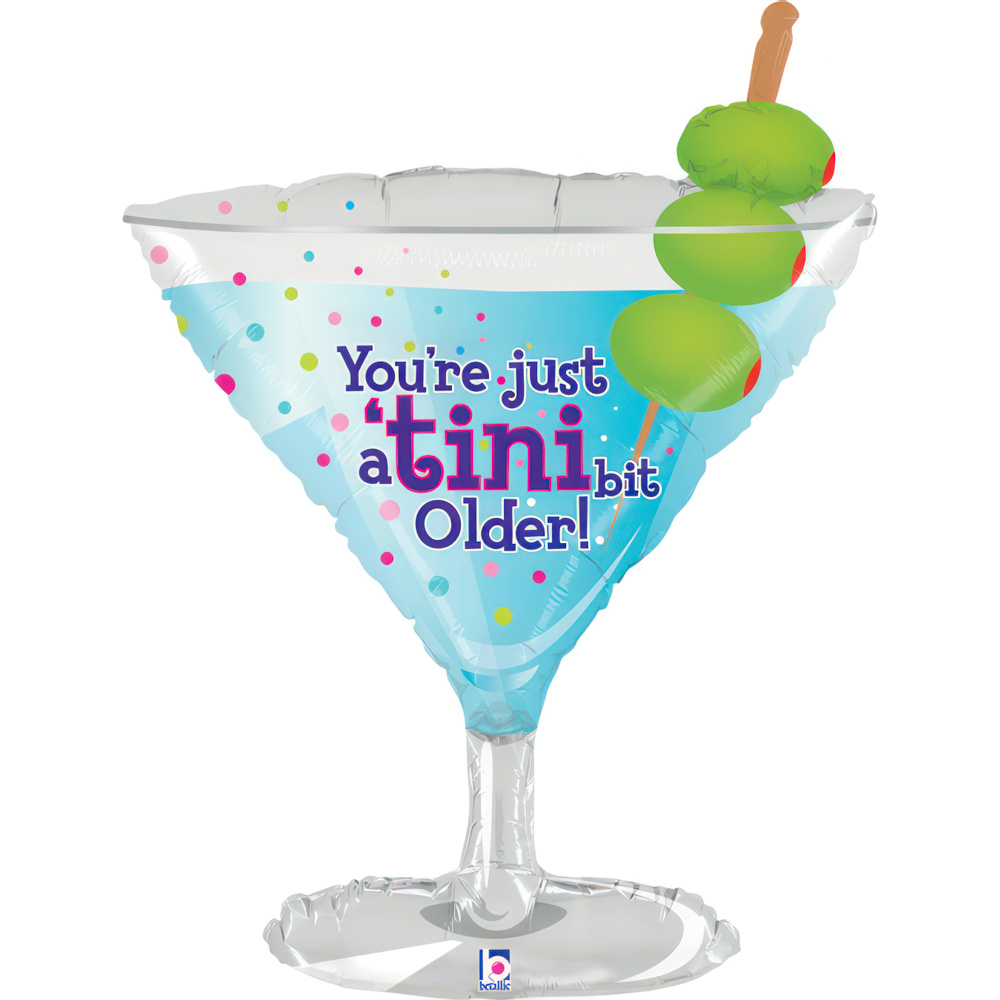 Grabo Foil Balloon Tini Bit Older Birthday 32"