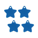 Sear 100 Pack Balloon Weight Star Blue 8g