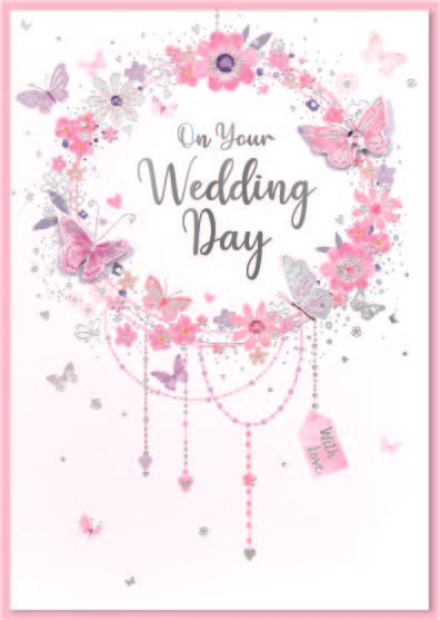 Isabel's Garden 6 Pack Cards C50 Wedding