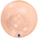 Grabo Orange 15" Globe Balloon (No Valve)