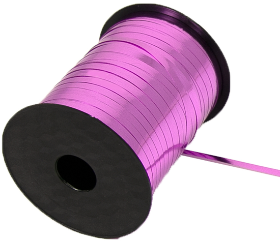 Eleganza Ribbon Metallic Pink 5mm x 250yds