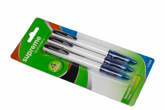 Reach Stationery 12 Pack Semi Gel Pens 4in1