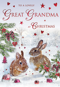 Regal 6 Pack C75 Cards Christmas Great-Grandma