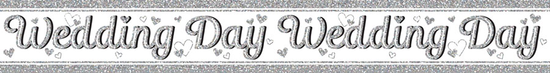 Tiger Feet 6 Pack Banner Wedding Day 2.6M