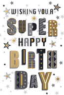 Simon Elvin 6 Pack Cards C50 Everyday Birthday