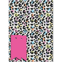 Wrap & Tags Leopard Print 2pk