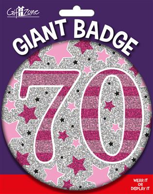 Big Badge Age 70 Female