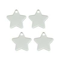 Sear 100 Pack Balloon Weight Star White 8g