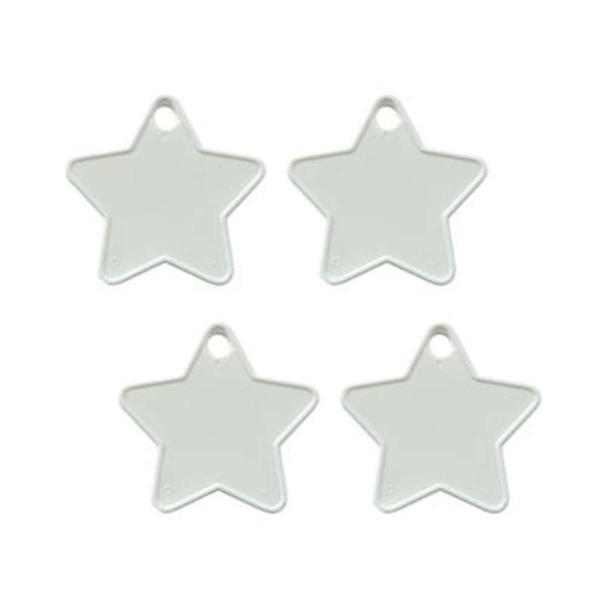 Sear 100 Pack Balloon Weight Star White 8g