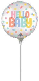 Anagram Foil Balloon Satin Modern Baby 9