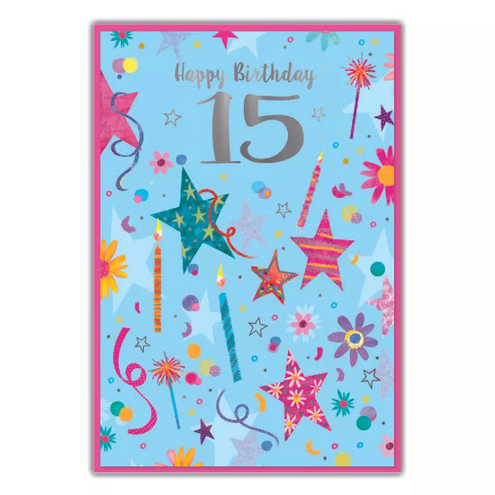 Simon Elvin C50 Birthday Age 15 6pk