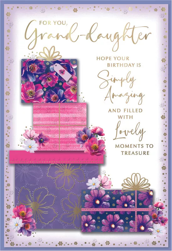 Simon Elvin C50 Birthday Granddaughter 6pk