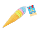 Colorful Gem Imports sand mold ice cream toy for kids, perfect for creating fun sand and ice cream shapes during playtime.