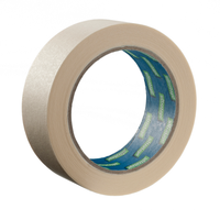 Ultratape masking tape 36mm x 50m, 6-pack, yellow adhesive tape for painting and decorating projects.