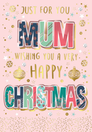 Regal 6 Pack M6 Cards Christmas Mum