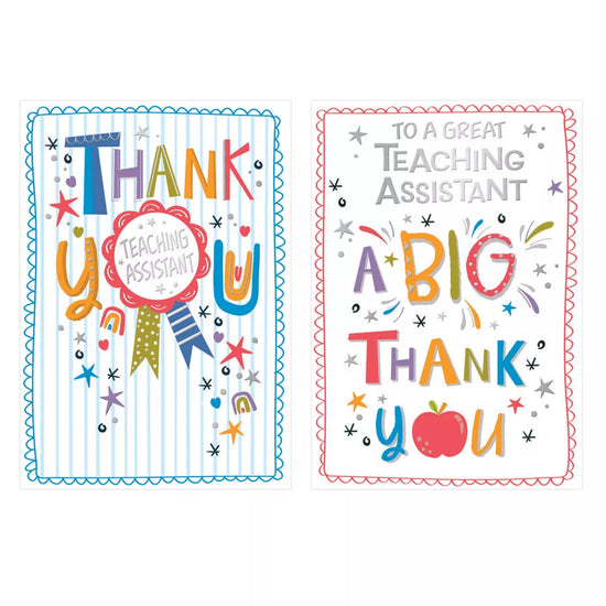 Poppyhill C50 Thank You Teaching Assistant 6pk