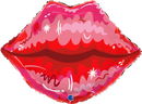 Lips 22" Foil Balloon