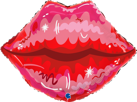 Lips 22" Foil Balloon