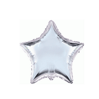 Flexmetal Foil Balloon Silver Star 9