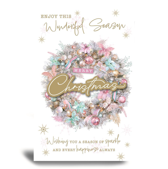 Prelude 6 Pack Cards C75 Christmas Wreath