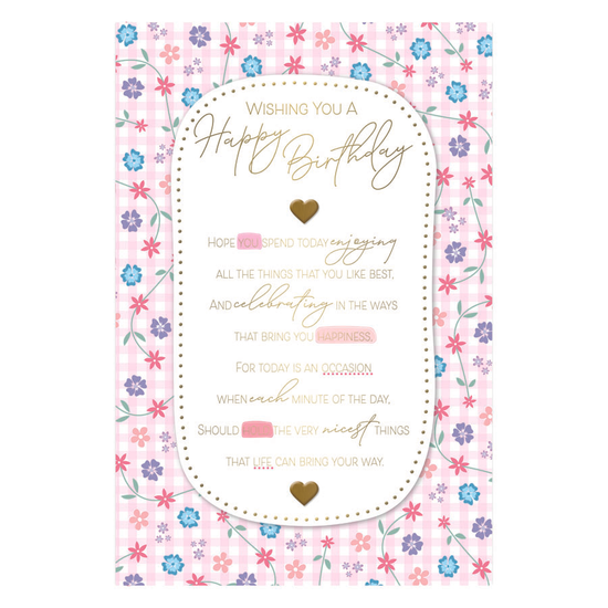Prelude 6 Pack Cards C75 Birthday Mum