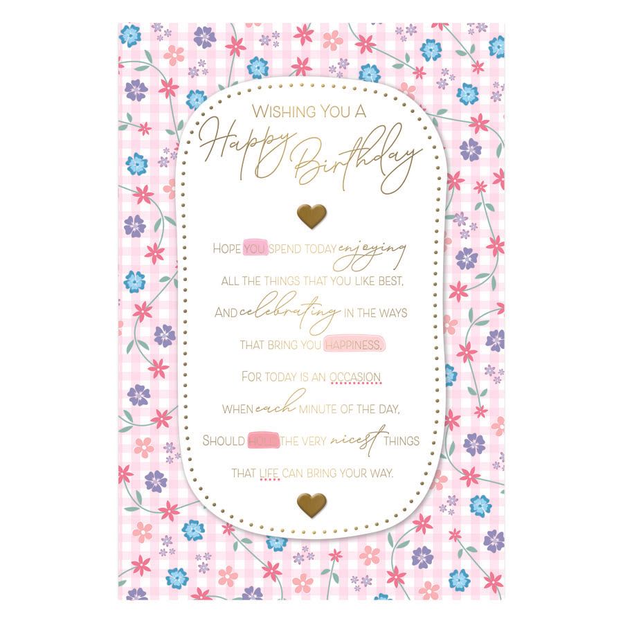 Prelude 6 Pack Cards C75 Birthday Mum