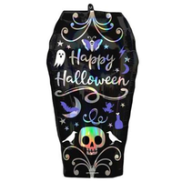 Anagram Iridescent Coffin 27" Foil Balloon