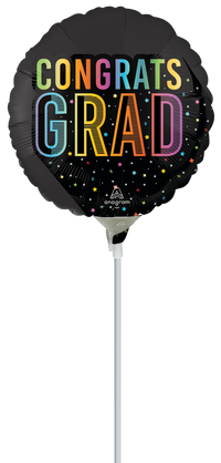 Anagram Foil Balloon Satin Cosmic Future Grad 9