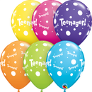 Qualatex Teenager 11" Latex Balloons 25pk
