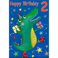 Simon Elvin C50 Birthday Age 2 6pk