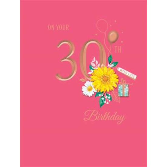 Regal 6 Pack Cards C50 Everyday Birthday Age 30