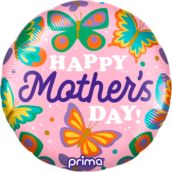 Prima Mother's Day Butterflies 18" Foil Balloon