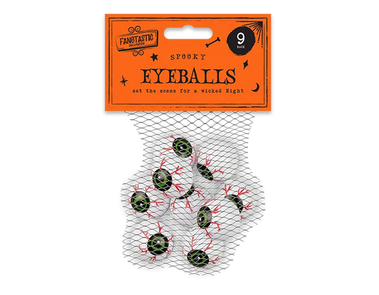 Spooky Eyeball Decoration 3.5cm 9pk