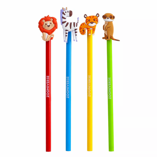 Pencil With Topper Zooniverse