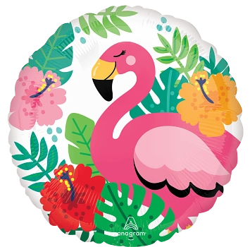 Anagram Foil Balloon Let's Flamingle 18