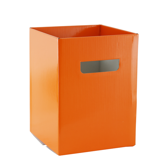 APAC Flower Box Pearl Orange 10pk 18x18x24.5cm