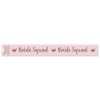 Eurowrap Sash Bride Squad Pink & Gold