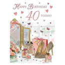 Regal 6 Pack Cards C75 Everyday Birthday Age 40