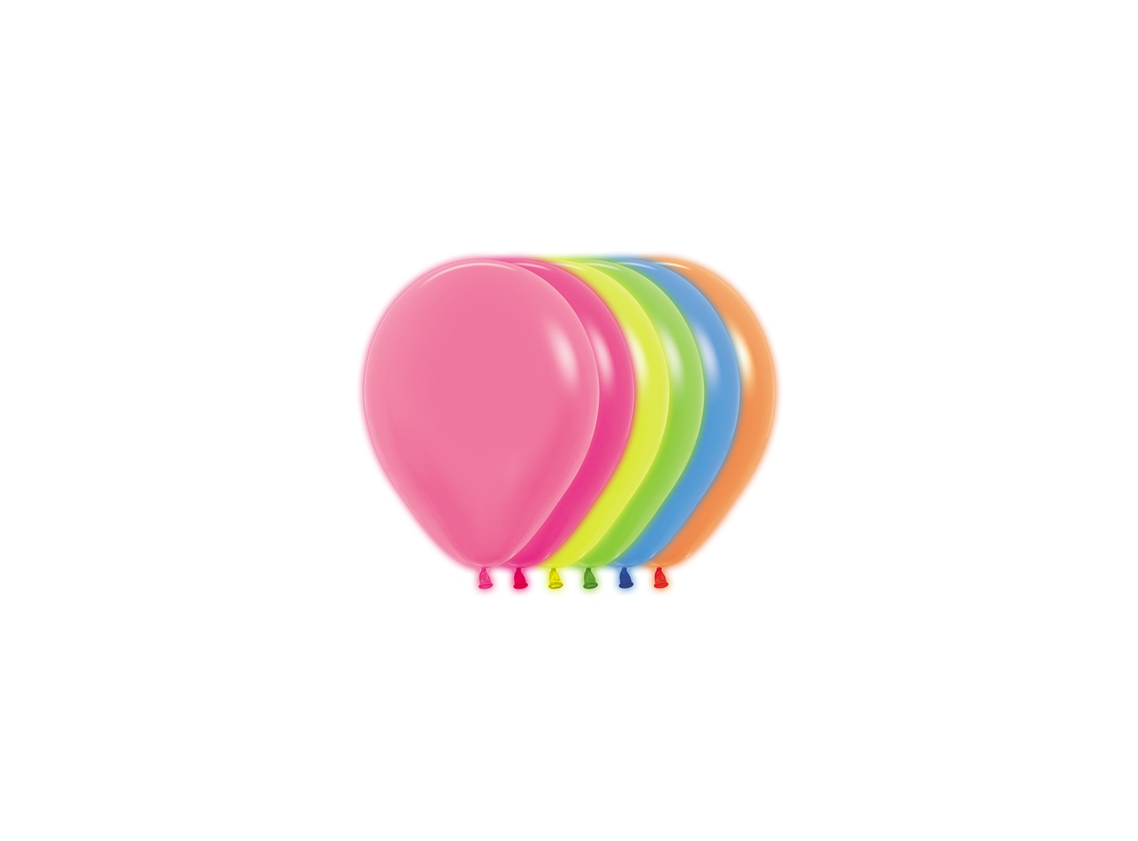 Sempertex Neon Assorted 5" Latex Balloons 50pk