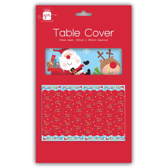 Tablecover Christmas Character Kids 120x180