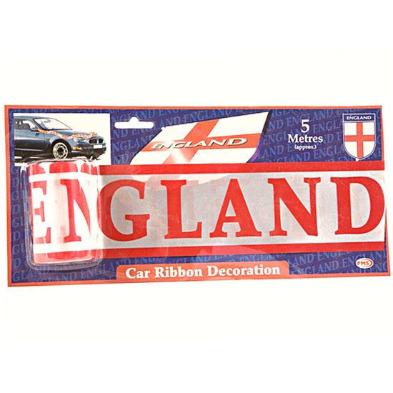 PMS International Car Ribbon Banner England 5m