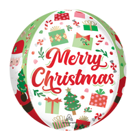 Anagram Foil Balloon Orbz Jolly Old Santa 16
