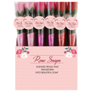 Soap Roses In Acetate Tube 24pk