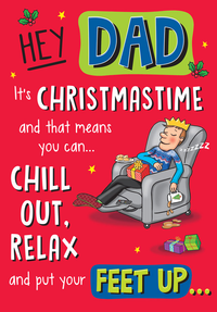 Regal 6 Pack C75 Cards Christmas Dad