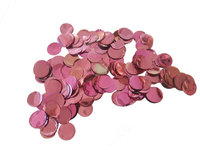 Metallic Light Pink 10mm Foil Confetti 30g