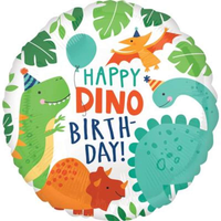 Anagram Foil Balloon 18" Round Dino-Mite Party