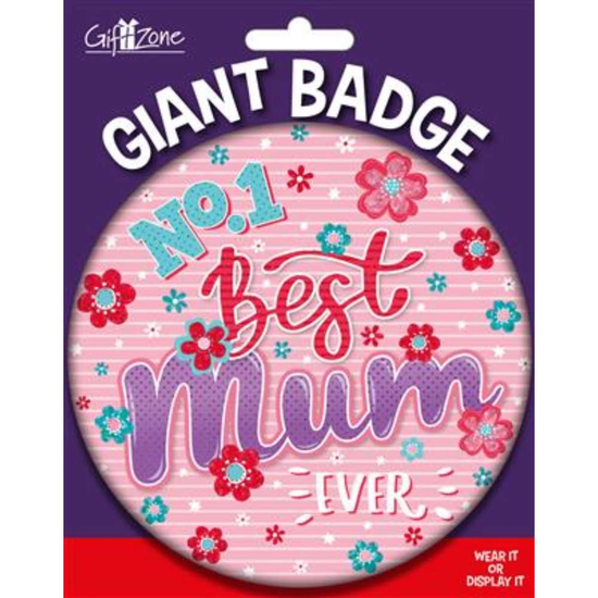 Big Badge No 1 Mum